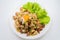 Stir-fried Fresh Rice-flour Noodles With Chicken And Egg, This easy dish is so yummy. Throw together a quick with chicken,