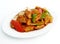 Stir fried sweet and sour pork