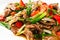 Stir Fry Duck Meat With Vegetables
