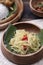 Stir fry or sauteed chayote squash or tumis labu siam is Indonesian daily dish.