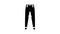 stirrup pants apparel glyph icon animation