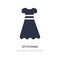 stitching icon on white background. Simple element illustration from Fashion concept