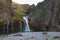 Stjornarfoss waterfall near Kirkjubaejarklaustur in south Iceland