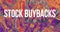 Stock Buybacks theme with Manhattan New York City