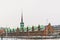 The Stock Exchange on Slotsholmen in Copenhagen in winter