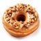 Stock Image: Creamy And Crunchy Donut With Peanut Butter