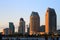 Stock image of San Diego waterfront and skyline