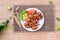 Stock photo of halal chicken mutton beef kebab, tikka, boti on plate