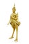 Stock Photo:Thai art Kinnaree statue : The mythical half bird h