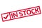 In Stock rubber stamp