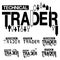 Stock trader logo on transparent background