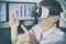 Stock Trader Using Virtual Reality Headset