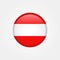 Stock vector austria flag icon 5