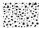Stock vector hand drawn abstract Dalmatian skin imitation
