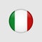 Stock vector italy flag icon 5