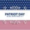 Stock vector Patriot Day USA