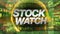 Stock Watch - Financal Market Graphic Title