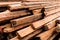 Stock Of Wood Planks