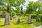 Stockholm Cemetery on Sunny Day