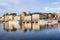 Stockholm daylight skyline panorama