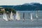 STOCKHOLM - JUNE, 29: Sailboats racing to Sandhamn, Stockholm be