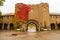 Stockholm Olympic Stadium: Marathon gate and part of the south exterior facade