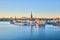 Stockholm Skyline, The Gamla Stan in Stockholm city, Sweden