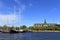 Stockholm / Sweden - 2013/08/01: Djurgarden Island - Nordic Museum - historical and contemporary museum of Swedish culture