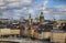 STOCKHOLM, SWEDEN - AUGUST 20, 2016: Aerial view of Stockholm fr