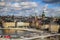 STOCKHOLM, SWEDEN - AUGUST 20, 2016: Aerial view of Stockholm fr