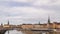 Stockholm Sweden city skyline time lapse at Gamla Stan