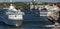 STOCKHOLM, SWEDEN - JUNE 5, 2011: international tourist ferries in the waters of Stockholm