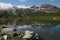 Stockhorn reflected in Leisee lake