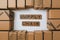 StockImage Supply chain visualization carton cardboard boxes arranged on white