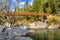 Stocking Flat Bridge along the Deer Creek Tribute Trail in Nevada City California