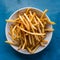 StockPhoto Crunchy deep fried fries adding freshness and texture to any meal