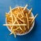 StockPhoto Crunchy deep fried fries adding freshness and texture to any meal