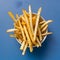 StockPhoto Crunchy deep fried fries adding freshness and texture to any meal