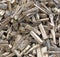 A Stockpile of Fresh Cut Firewood