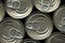 Stockpiling cans due to coronavirus outbreak