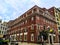 Stockyards bank red brick building in downtown Louisville Kentucky