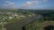 Stoke Gabriel and River Dart from a drone, Devon, England