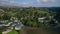 Stoke Gabriel and River Dart from a drone, Devon, England