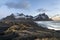 Stokksnes cape and Vestrahorn Mountain