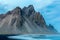 Stokksnes and the Vestrahorn South Iceland beautiful Mountain and Landscape