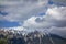 Stol mountain peak with clouds in the background