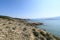 Stolac naturist stony beach on the island of Rab