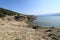 Stolac naturist stony beach on the island of Rab