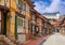 Stolberg facades in Harz mountains Germany