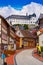 Stolberg village in Harz mountains Germany